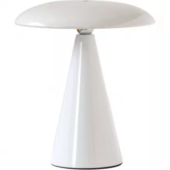 RITUALI DOMESTICI LUCILLA Galda Lampa K99 - 23 cm Balta