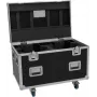 ROADINGER Flightcase Highline 2x DMH-380 ar ritenīšiem, melns, 100 kg slodze, 100x60x73 cm