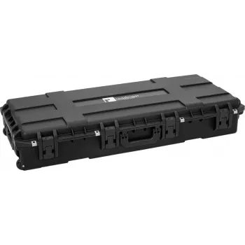 ROADINGER plastmasas koferis 4x AKKU IP Pixel Tube 360° CRMX - ratiņi 117 cm melns