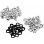 ROADINGER skrūvju komplekts 20x M6 x 15 mm 19 collu statīva montāžai