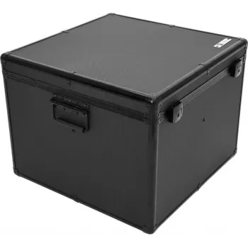 ROADINGER SAB-1 Universālais flight case melns – izturīga aizsardzība audio aprīkojuma transportēšanai