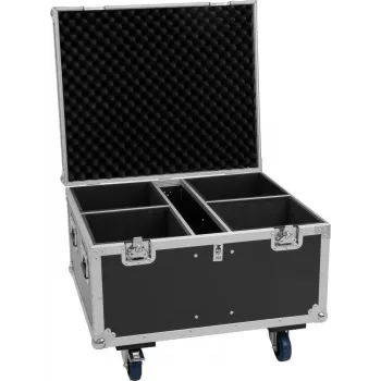 ROADINGER UG-1 Universālais aprīkojuma koferis ar riteņiem, 75 x 64,5 x 57 cm, 100 kg slodze, melns/sudraba