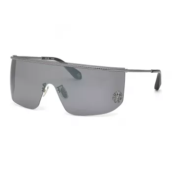 Roberto Cavalli SRC012M99530X Unisex saulesbrilles - Lielizmēra kvadrātveida rāmis ar UV400 aizsardzību