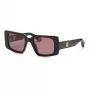 Roberto Cavalli sieviešu kaķa acs saulesbrilles SRC039S 51mm zelta rāmis brūns gradients lēcas SRC039S51700Y