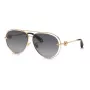 Roberto Cavalli Sieviešu Saulesbrilles SRC032M610300 - Lielizmēra Kvadrātveida Melns Rāmis Gradienta Dūmu Lēcas 61mm