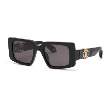 Roberto Cavalli Sieviešu saulesbrilles SRC039M510700 Butterfly rāmis Pelēks gradienta lēcas 51mm