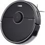 Roborock S5 Max robotu putekļsūcējs - bez maisa - melns - apaļš - 0.46 L - paklājs - cieta grīda