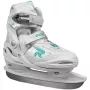ROCES Moody Ice 3.0 Girl White/Mint regulējamas daiļslidošanas slidas 30-35