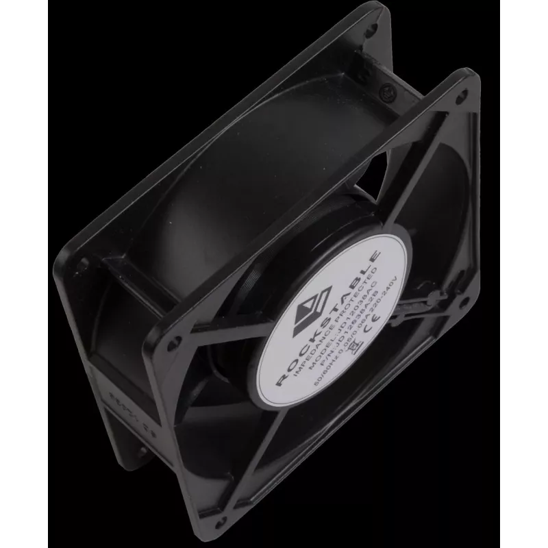 Rockstable 120mm ventilators - Dzesēšanas ventilators - 112 m³/h - Melns - 1 gab. - 610 g (RS19-FT1212)