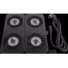 Rockstable 19 inch dzesēšanas elements - ventilatora panelis - iebūvēts ventilators - tērauds - melns - 1 gab. - 2,92 kg (RS19-FT68)