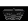 Rockstable 19 inch dzesēšanas elements - ventilatora panelis - iebūvēts ventilators - tērauds - melns - 1 gab. - 2,92 kg (RS19-FT68)