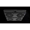 Rockstable 19 inch dzesēšanas elements - ventilatora panelis - iebūvēts ventilators - tērauds - melns - 1 gab. - 2,92 kg (RS19-FT68)