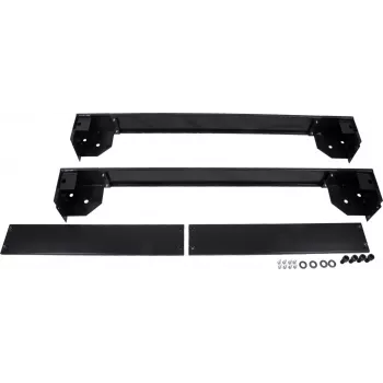 Rockstable 19 collu mobilā platforma - Melna - SPCC tērauds - 800 mm / 1000 mm