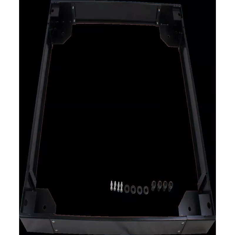 Rockstable 19 collu ritošais pamats - Melns - SPCC tērauds - 800x800 mm - RS19-PH8810