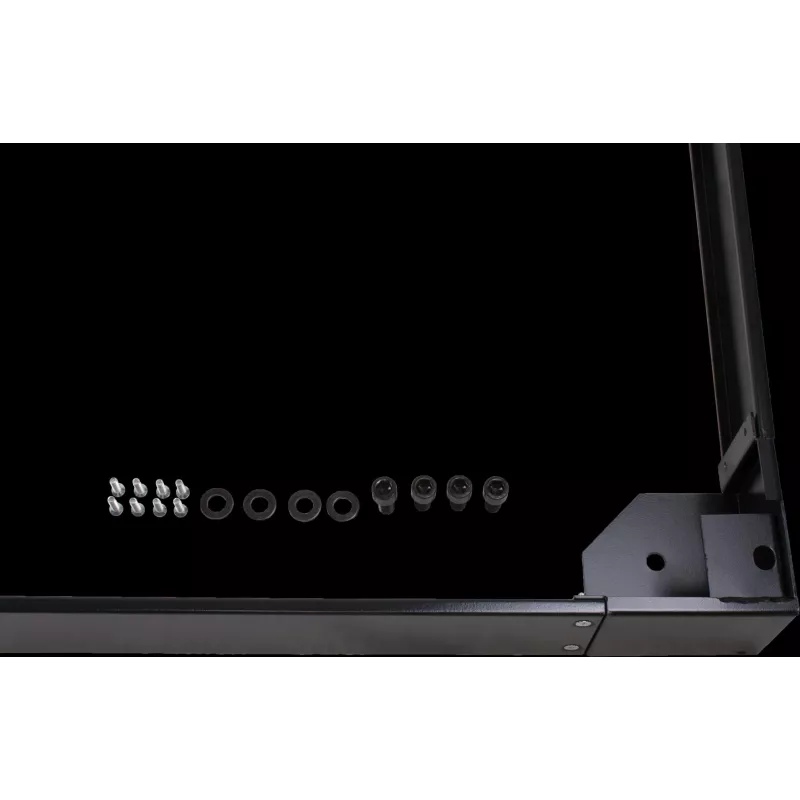 Rockstable 19 collu ritošais pjedestāls - Riteņu platforma - Melna - SPCC tērauds - 600 mm x 1000 mm