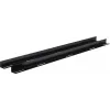Rockstable 19 L-Support Rails 1200mm dziļumam - Rack Sliežu Komplekts - Melns - Tērauds - 48.3 cm (19 Collas) - 35 mm - 950 mm