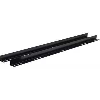 Rockstable 19 L-Support Rails 1200mm dziļumam - Rack Sliežu Komplekts - Melns - Tērauds - 48.3 cm (19 Collas) - 35 mm - 950 mm