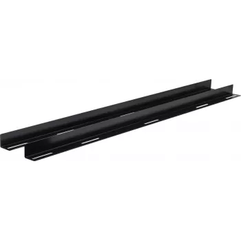 Rockstable 19 L-Support Rails 1200mm dziļumam - Rack Sliežu Komplekts - Melns - Tērauds - 48.3 cm (19 Collas) - 35 mm - 950 mm