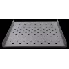 Rockstable 1U 19 collu fiksēts statīva plaukts, 690 mm dziļš, tērauds, melns, 50 kg slodzes ietilpība (RS19-FH69)