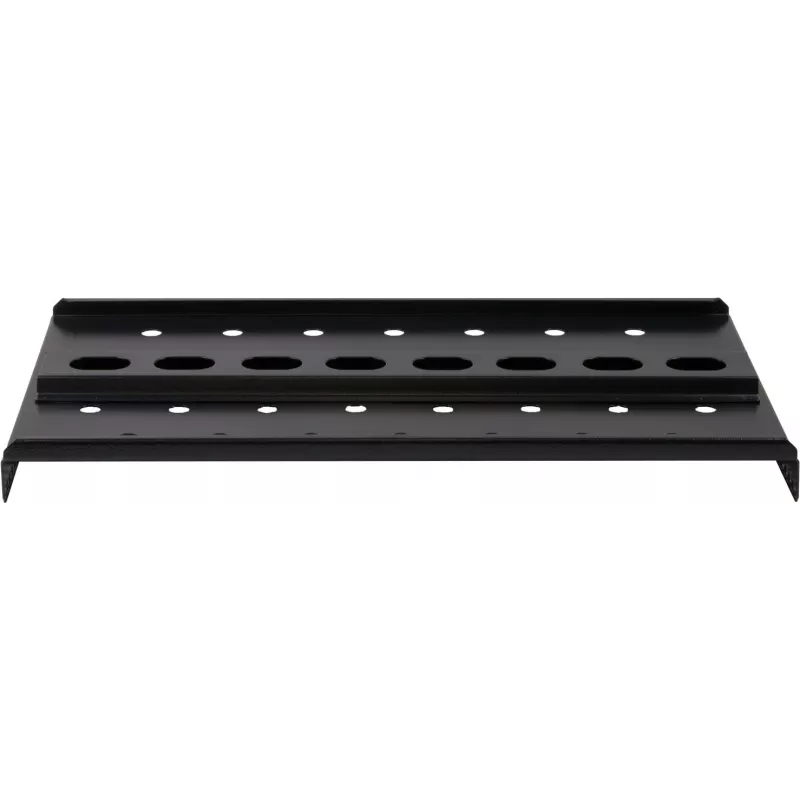 Rockstable 1U 19 collu smagās slodzes plaukts - fiksēts statīva plaukts - SPCC tērauds - melns - 50 kg kravnesība - 482 x 660 x 44 mm (RS19-SFH66)