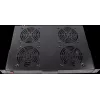 Rockstable 1U 19 collu statīva ventilācijas iekārta - dzesēšanas ventilators - iebūvēts aksiālais ventilators - 440 m³/h - tērauds - melns - 1 gabals (RS19-FT1U4TM)