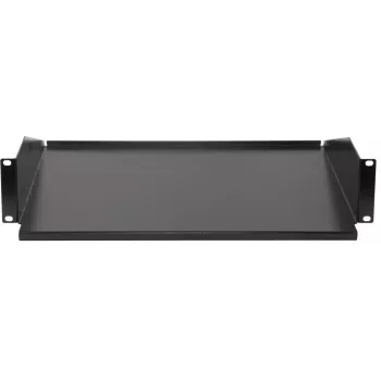 Rockstable 2U 19 collu fiksēts plaukts statīvam - Tērauds - Melns - 2.75 kg (RS19-FH21)