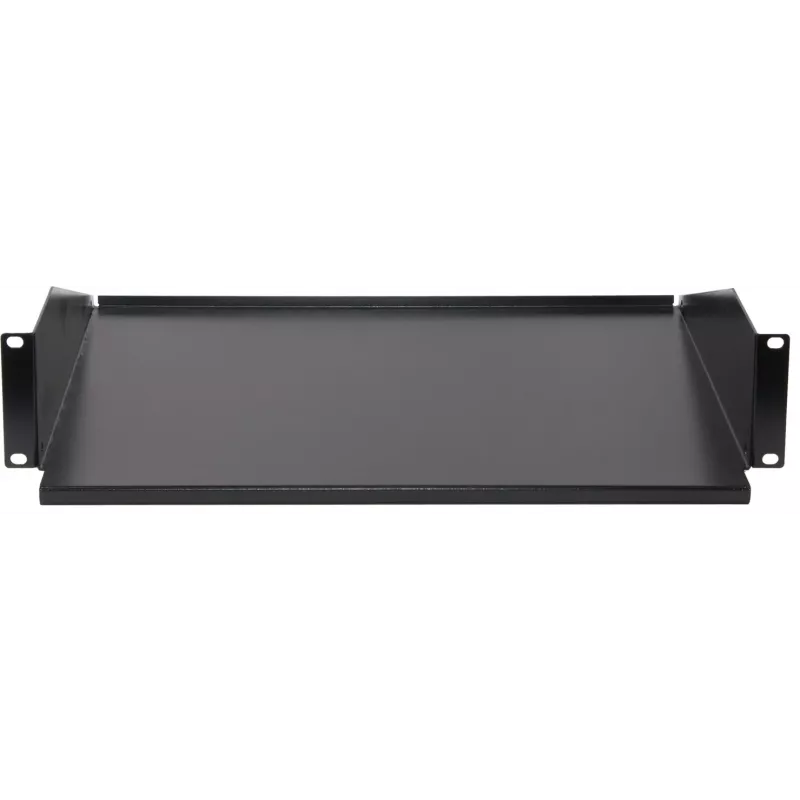 Rockstable 2U 19 collu fiksēts plaukts statīvam - Tērauds - Melns - 2.75 kg (RS19-FH21)