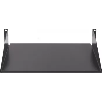 Rockstable 2U 19 collu fiksēts plaukts statīvam - Tērauds - Melns - 2.75 kg (RS19-FH21)