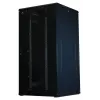 Rockstable 32U 19 collu serveru skapis ar sieta durvīm - brīvi stāvošs statīvs - 800 kg ietilpība - aizslēdzams - montāžas sliedes - regulējamas kājas (RS19-8832PP)