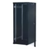 Rockstable 32U 19 collu servera skapis ar stikla durvīm - Brīvi stāvošs rāmis - 32U - 800 kg - Aizslēdzama slēdzene - Montāžas sliedes - Regulējamas kājas (RS19-6832)