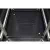 Rockstable 37 HE 19 inch Servera statīvs ar sieta durvīm - Brīvi stāvošs rāmis - 37U - 800 kg - Aizslēdzama slēdzene - Montāžas sliedes - Regulējamas kājas (RS19-6837PP)