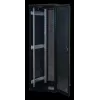 Rockstable 37 HE 19 inch Servera statīvs ar sieta durvīm - Brīvi stāvošs rāmis - 37U - 800 kg - Aizslēdzama slēdzene - Montāžas sliedes - Regulējamas kājas (RS19-6837PP)