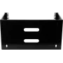 Rockstable 6U 19 collu sienas montāžas rāmis - Montāžas komplekts - SPCC tērauds - Melns - 1 gabals - 3.86 kg (RS19-WMB6)