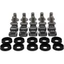 Rockstable M6 Phillips Skrūvju Komplekts - Rack Montāžai - Sudraba - 10 Gabali (RS19-M611)