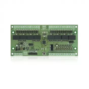 ROGER XM-8DR-BRD I/O paplašināšanas modulis, 8 ieejas, 8 releju izejas, RS485