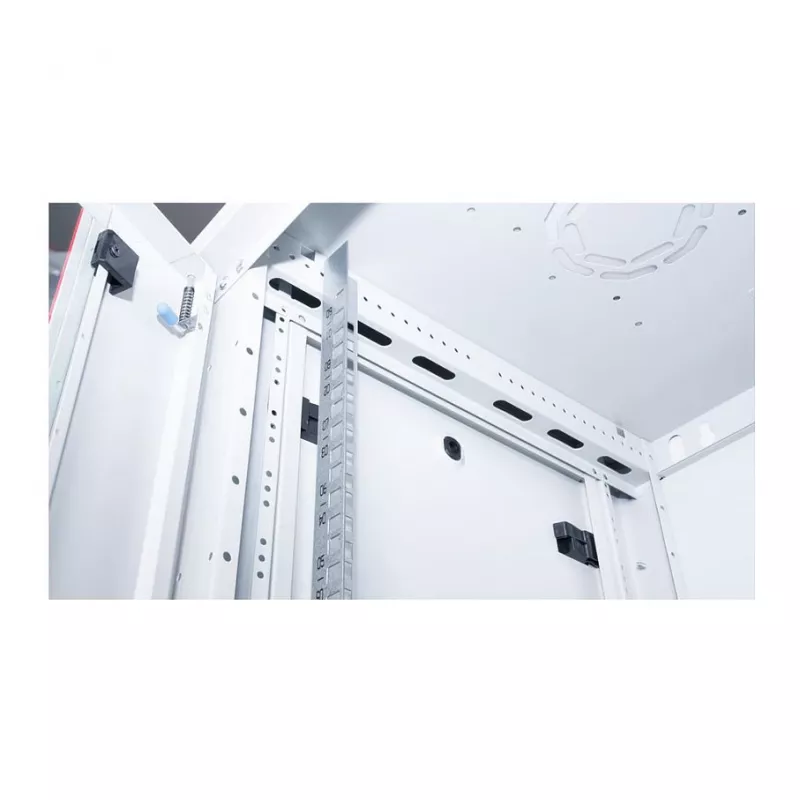 ROLINE 19 collu sienas montāžas skapis Basic Plus 6U 600x450 mm PxG pelēks