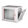 ROLINE 19 collu sienas montāžas skapis Basic Plus 6U 600x450 mm PxG pelēks