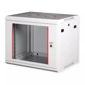 ROLINE 19 collu sienas montāžas skapis Basic Plus 6U 600x450 mm PxG pelēks