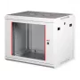 ROLINE 19 collu sienas montāžas skapis Basic Plus 6U 600x450 mm PxG pelēks