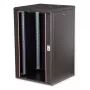ROLINE Pro 20U 19 collu sienas montāžas tīkla skapis 600x600 mm, dziļi melns (RAL 9005) 26.21.0179