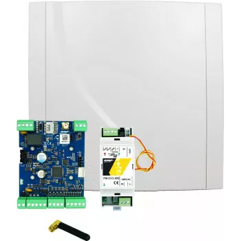 ROPAM Basic4G-SET: LTE 4G GSM moduļa komplekts ar virsmas montāžas korpusu, barošanas bloku un antenu