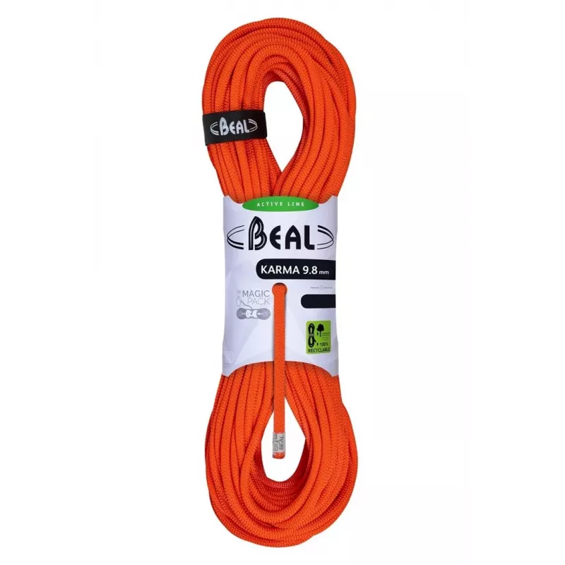 Kāpšanas virve 9.8mm 80m Orange BEAL