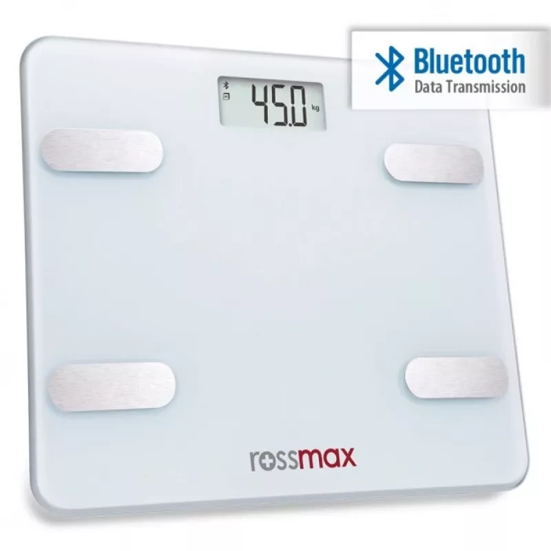 Rossmax WF262 Ķermeņa tauku monitors ar svariem un Bluetooth
