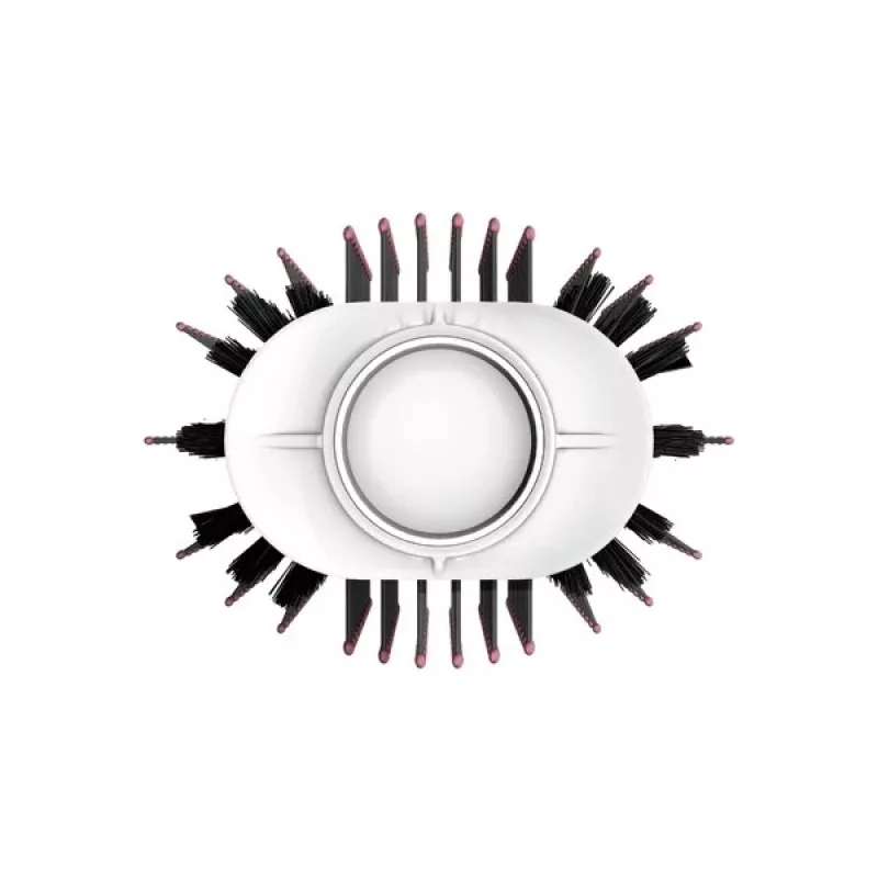 Rowenta Volumizer CF6135F0 ovāla karstā gaisa suka, balta/rozā