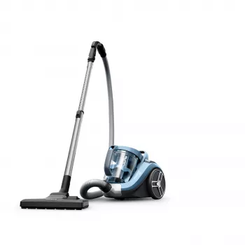 ROWENTA Compact Power XXL RO4B11 Bezputekļu cilindriskais putekļsūcējs, 550W, 2.5L, Melns/Zils