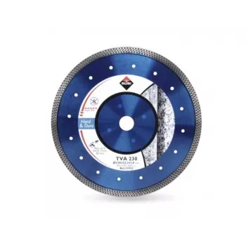 RUBI DIAMOND BLADE TVA 125 x 22.2mm SUPERPRO Sausais griešanas disks porcelāna keramikai un granītam