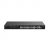 Ruijie RG-ES126FGS-LP 24 portu Fast Ethernet PoE+ komutators ar 2 Gigabit SFP augšupsaitēm, 370W PoE budžets, statīva montāža
