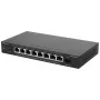 RUIJIE RG-ES209MG-P 8-Port Gigabit PoE+ Smart Managed Switch ar 1 SFP augšupsaiti, 120W budžets, bez ventilatora, Reyee Cloud