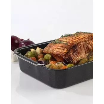 Russell Hobbs CW91612EU7 34cm Emaljēta cepešpanna ar resti