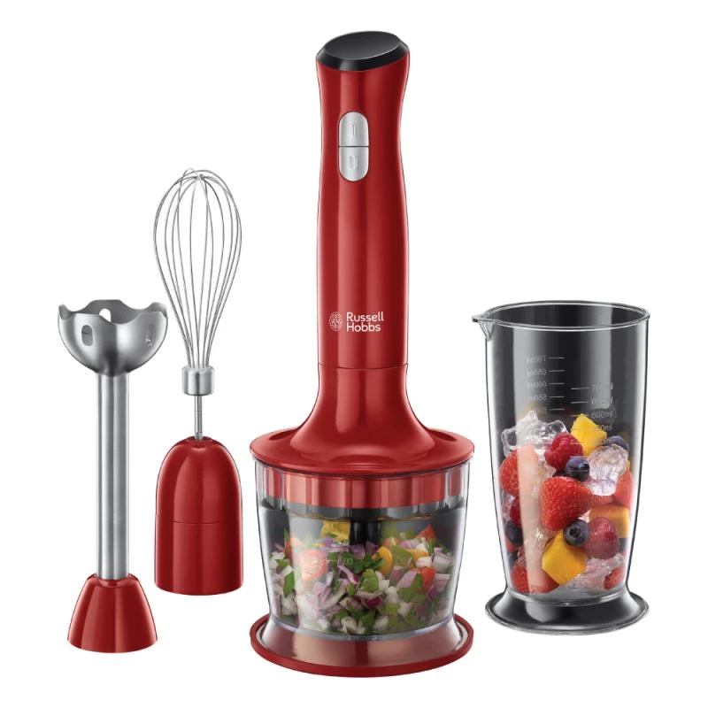 Russell Hobbs Desire 3-in-1 Hand Blender Red 24700-56